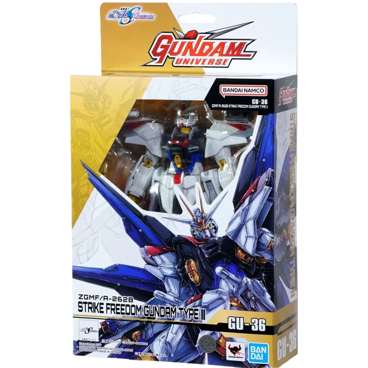 Gundam Seed ZGMF/A-262B Strike Freedom Gundam Type II Action
