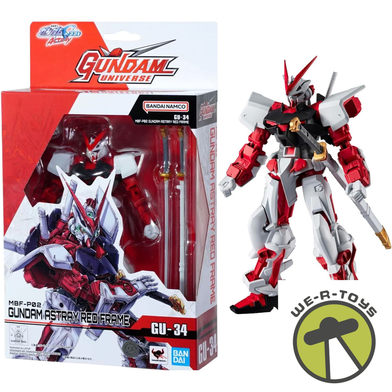 Gundam Astray MBF-P02 Gundam Astray Red Frame Action Figure