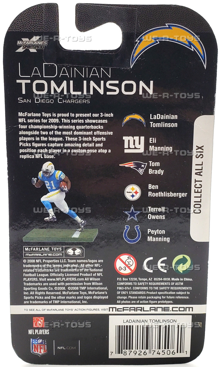 NFL LaDainian Tomlinson San Diego Chargers Action Figure 2008