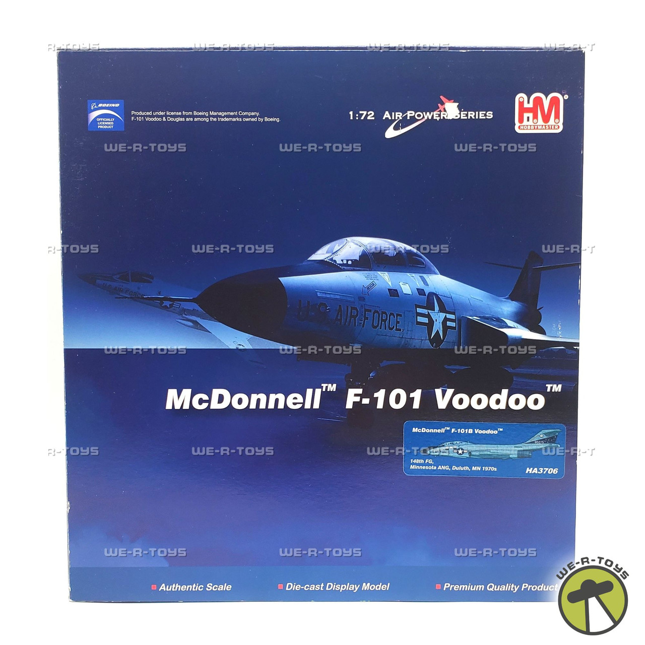 ホビーマスター 1/72 McDonnell F-101 Voodoo Hobby Master 1:72 Air Power Series McDonnell F-101 Voodoo 2011