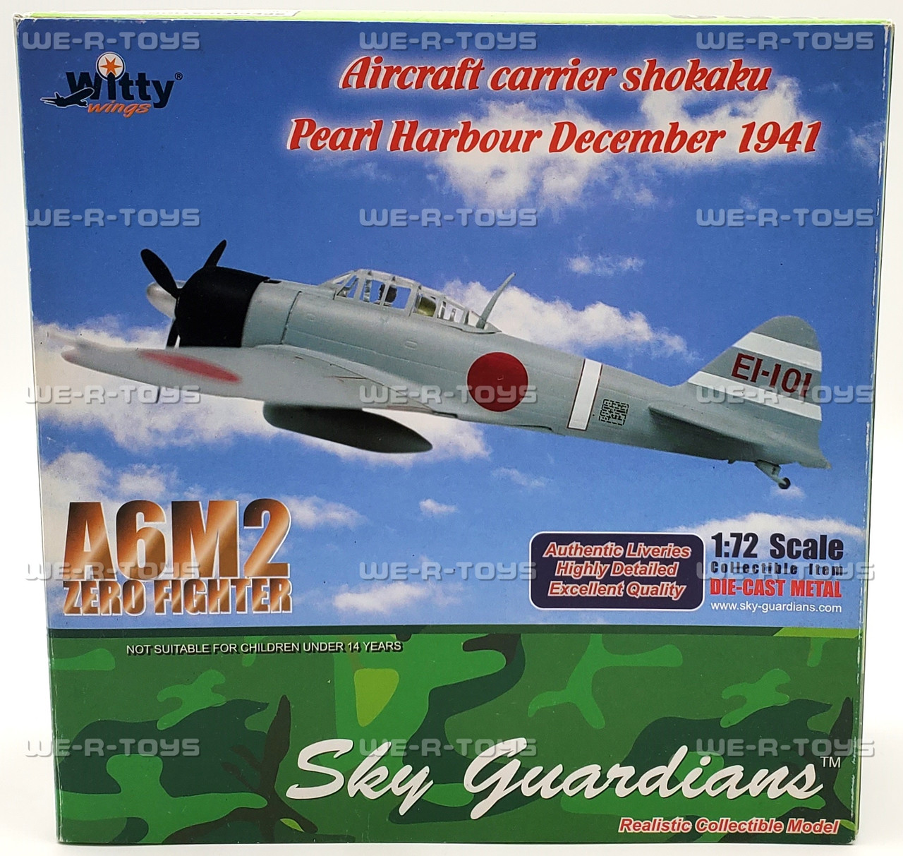 Sky Guardians A6M2 Zero Fighter Aircraft Carrier Shokaku Pearl