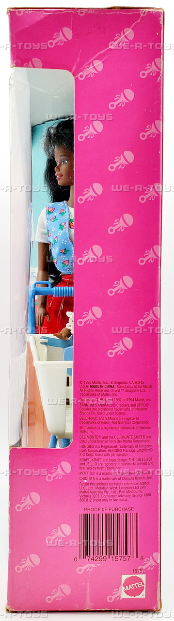 Shoppin' Fun Barbie and Kelly Dolls Playset African American 1995