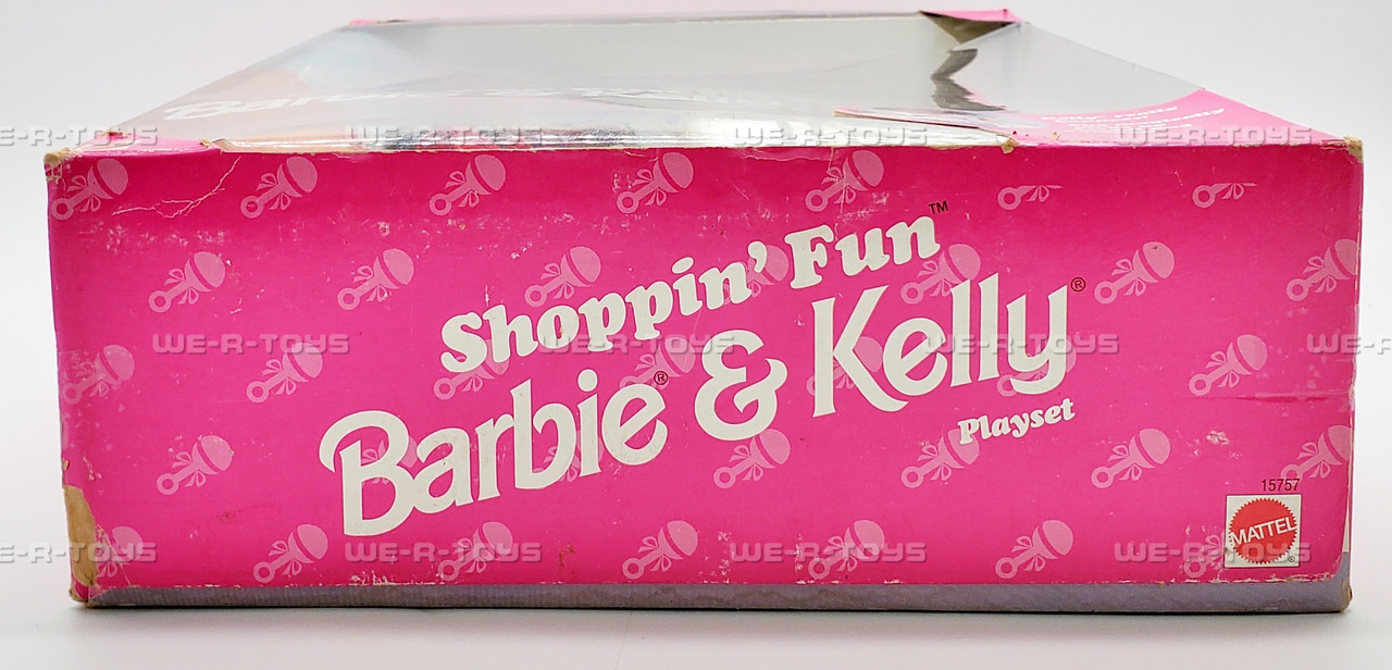 Shoppin' Fun Barbie and Kelly Dolls Playset African American 1995