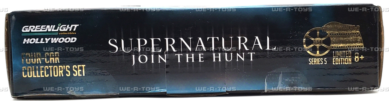 Greenlight Hollywood Film Reels Supernatural 4 Car Collector's Set