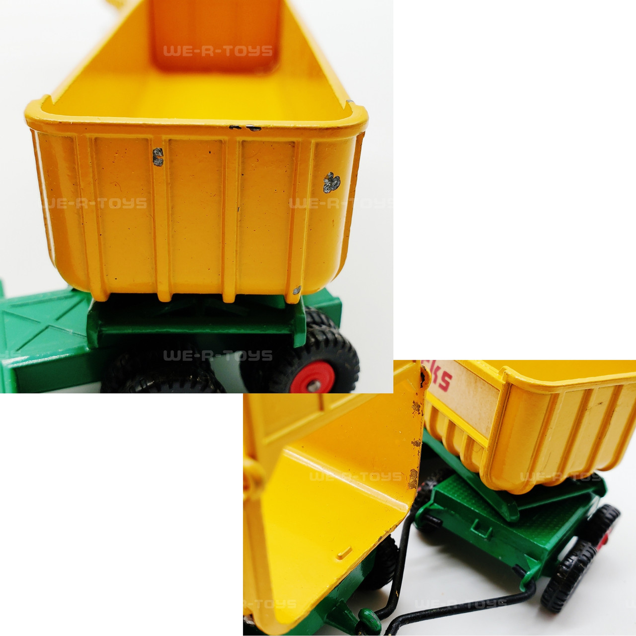 Vintage Matchbox Dodge Tractor with Twin Tipper Train K-16 Lesney