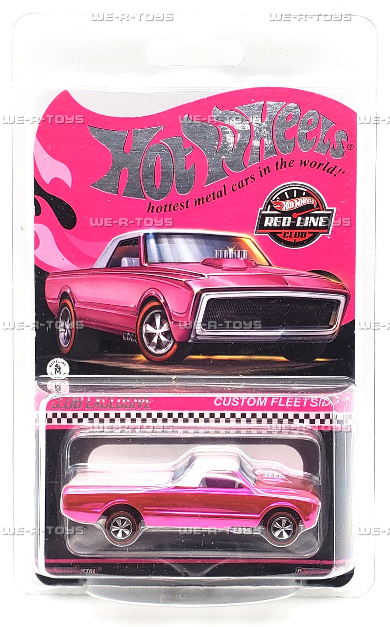 Hot Wheels Red Line Club Custom Fleetside Vehicle 2021 Mattel
