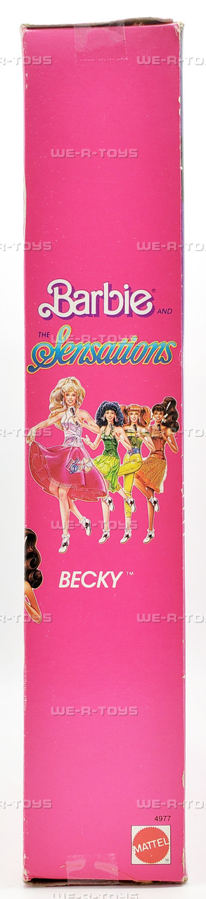 Barbie and the Sensations Becky Doll 4977 Mattel 1987 - We-R-Toys