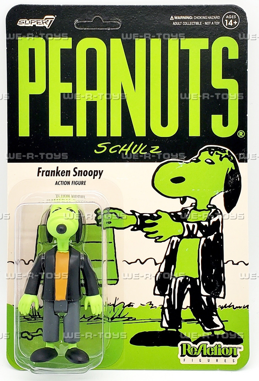 Peanuts Franken Snoopy ReAction Action Figure 2021 Super7 - We-R-Toys