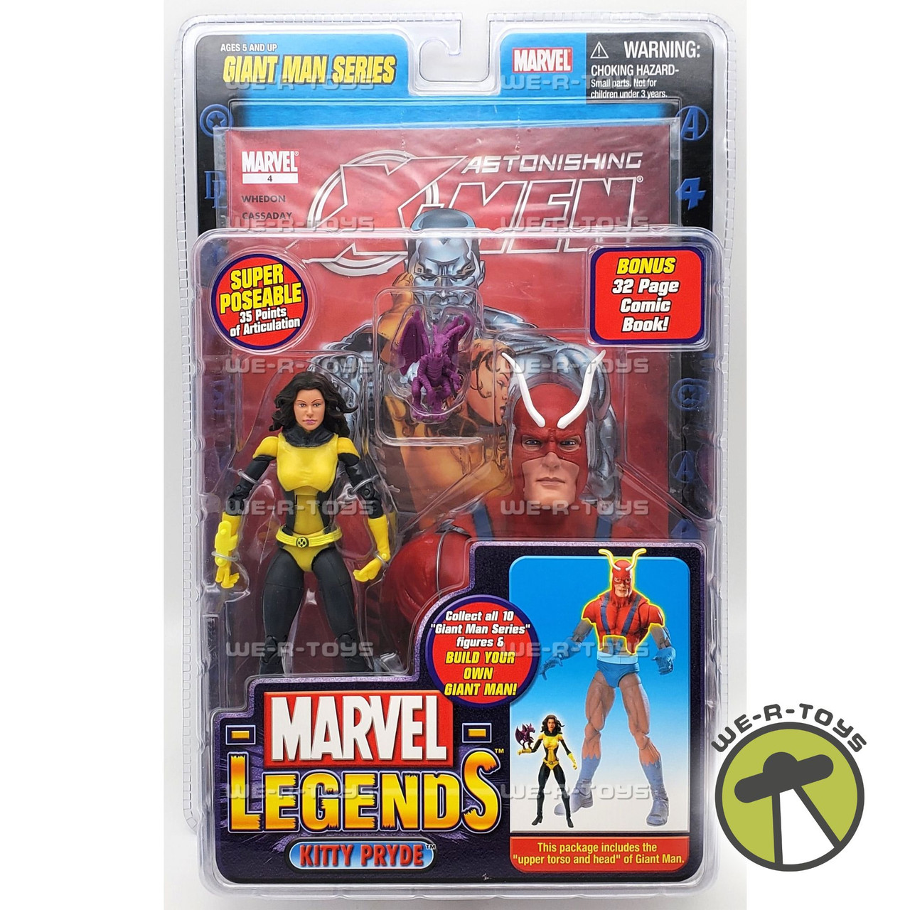 Marvel Legends Kitty Pryde Giant Man Series Action Figure 2006 Toy