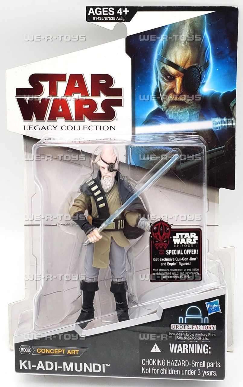 Star Wars Legacy Collection Ki-Adi-Mundi Action Figure 2009