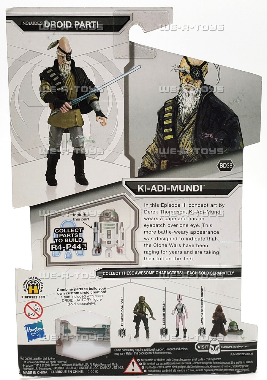 Hasbro Star Wars Ki-Adi-Mundi 未開封 Hasbro Star Wars Ki-Adi-Mundi 未開封 - メルカリ