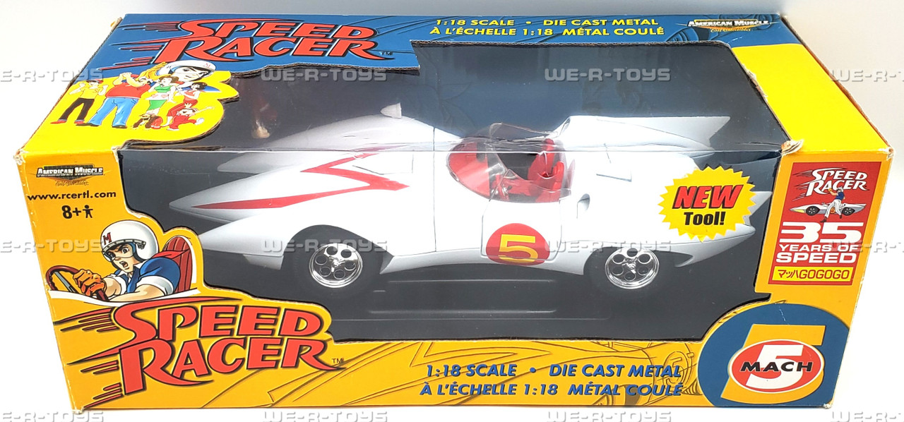 Speed Racer Mach 5 Vehicle 35th Anniversary 2002 RC ERTL