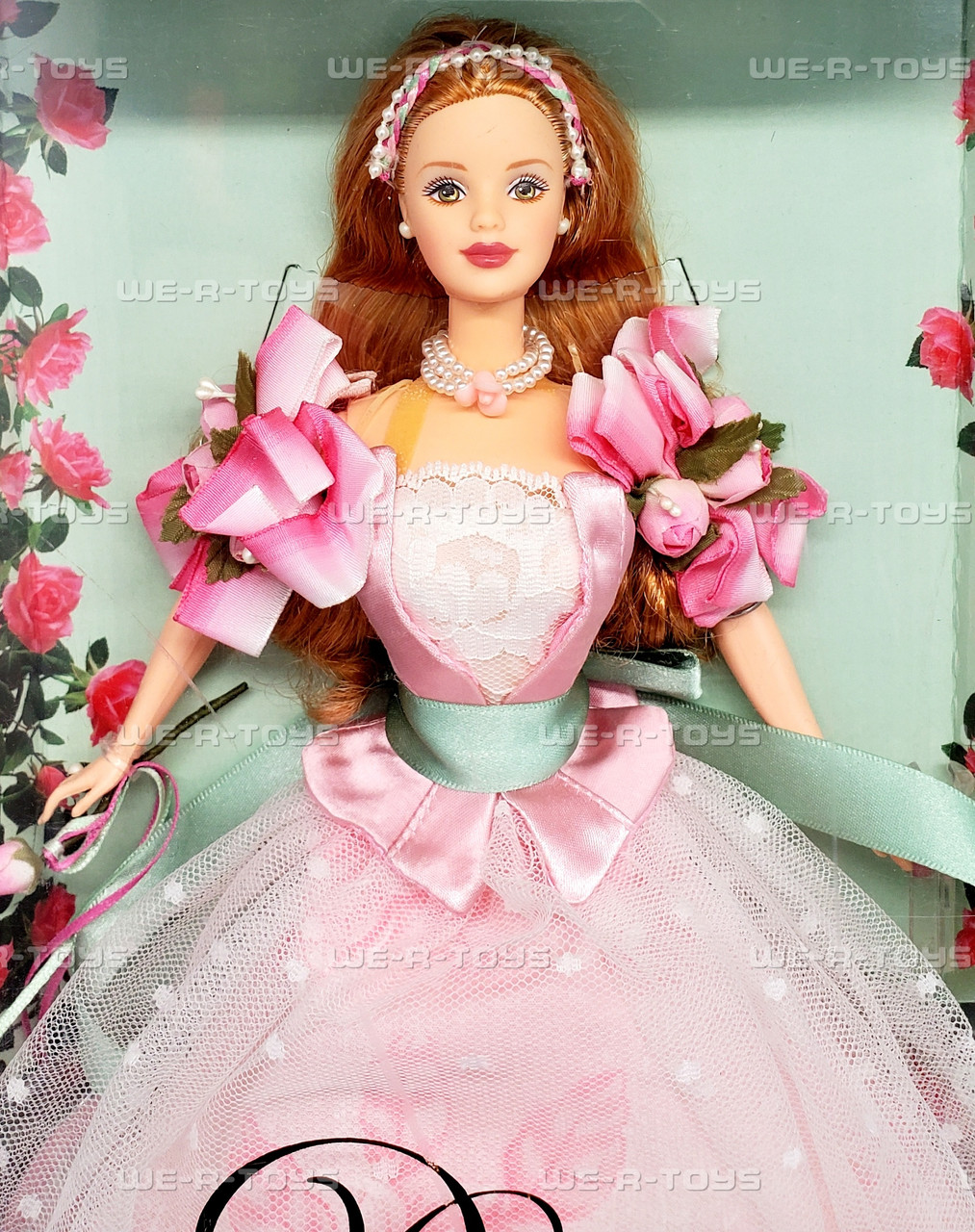 Rose Barbie Doll A Garden of Flowers Collection 1998 Mattel #22337