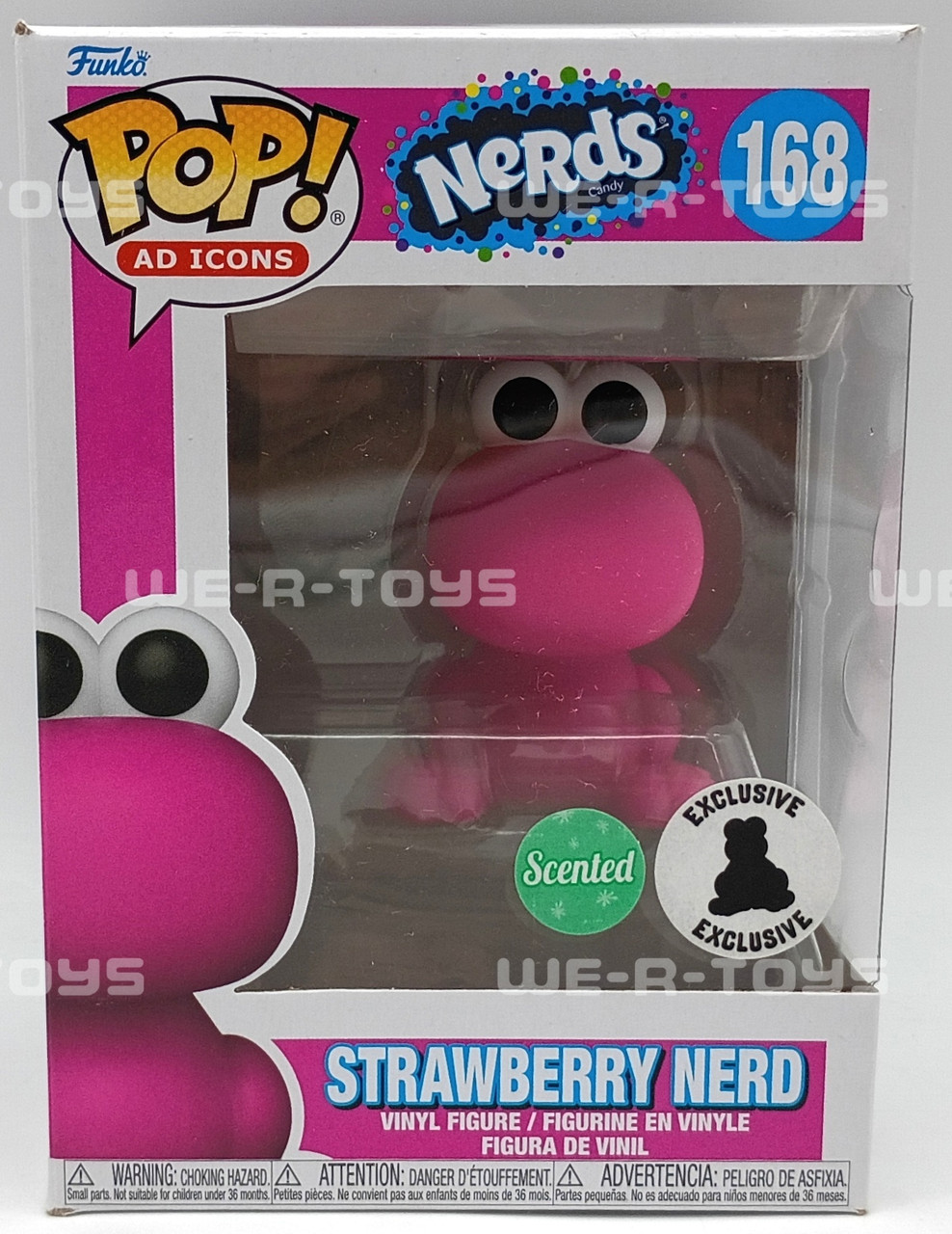 Nerds POP! Ad Icons Strawberry Nerd Vinyl Figure 2022 Funko #168