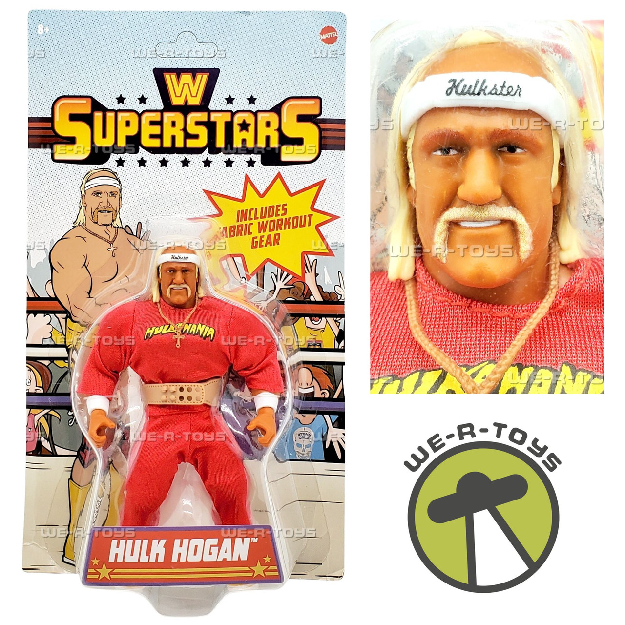 WWE Superstars Hulk Hogan Action Figure 2023 Mattel HLN25