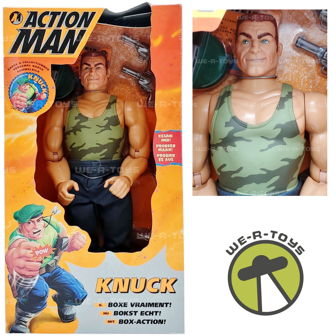 625⚜️ Action Man Figurine Nathalie Année 1996 Hasbro Hauteur 29 Cm