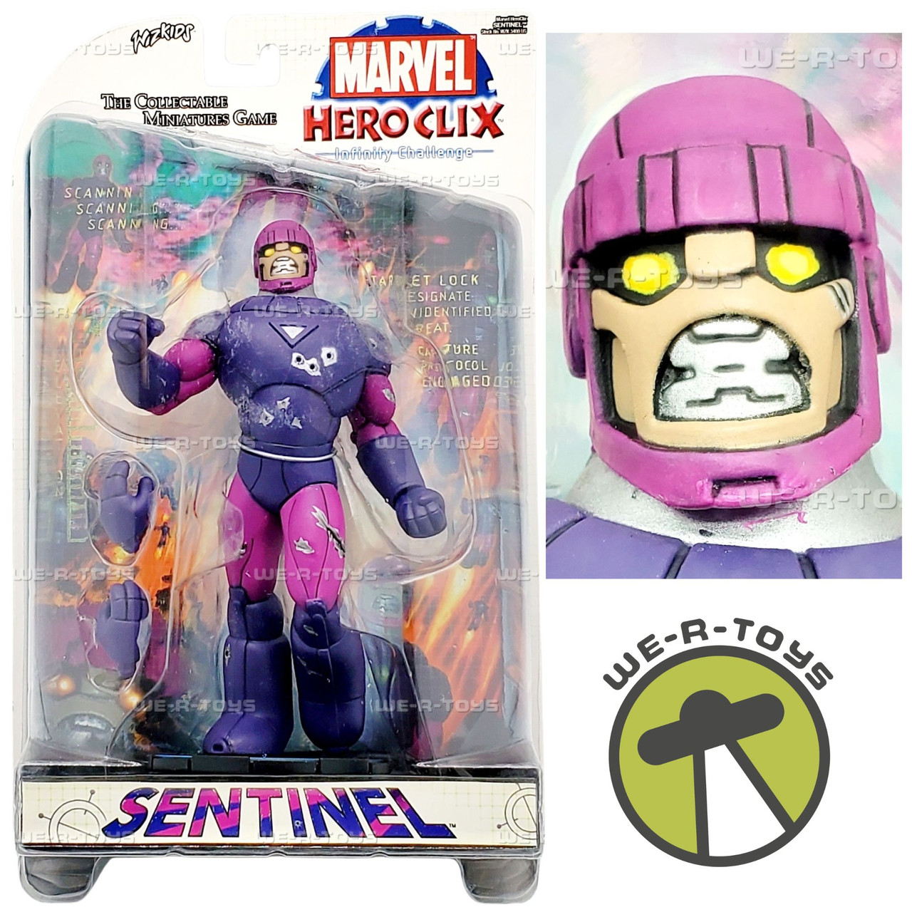 Marvel Sentinel HeroClix Infinity Challenge Figure 2002 WizKids