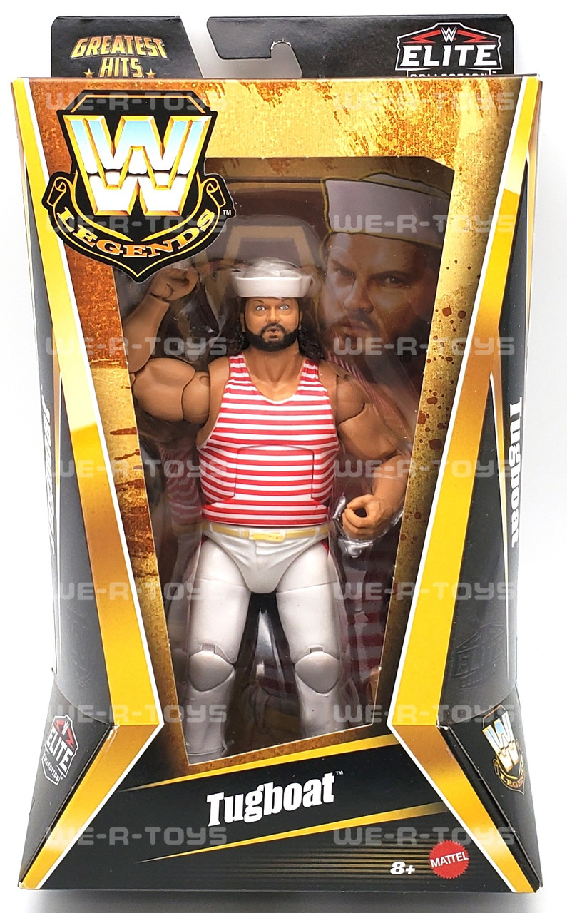 WWE Legends Elite Collection Greatest Hits Tugboat Figure 2024