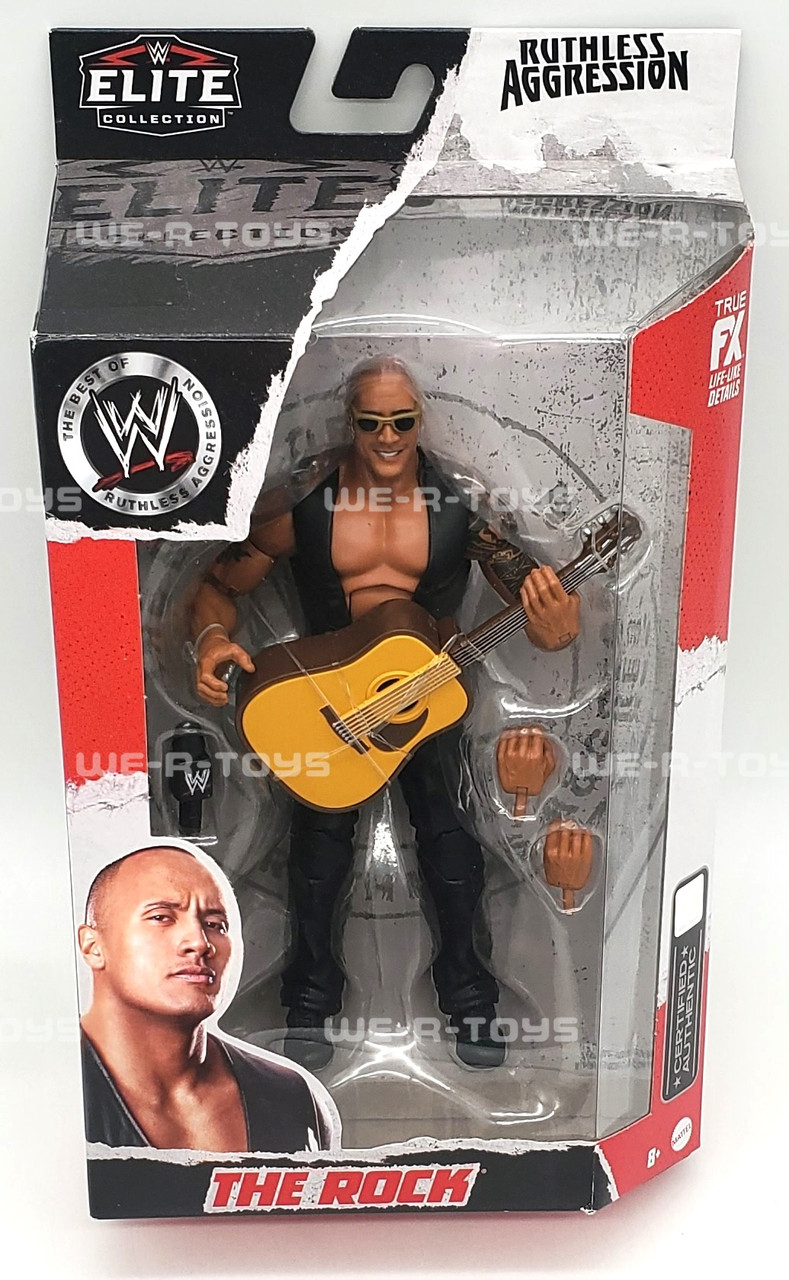 WWE Elite Collection Action Figure The Rock 2023 Mattel #13721