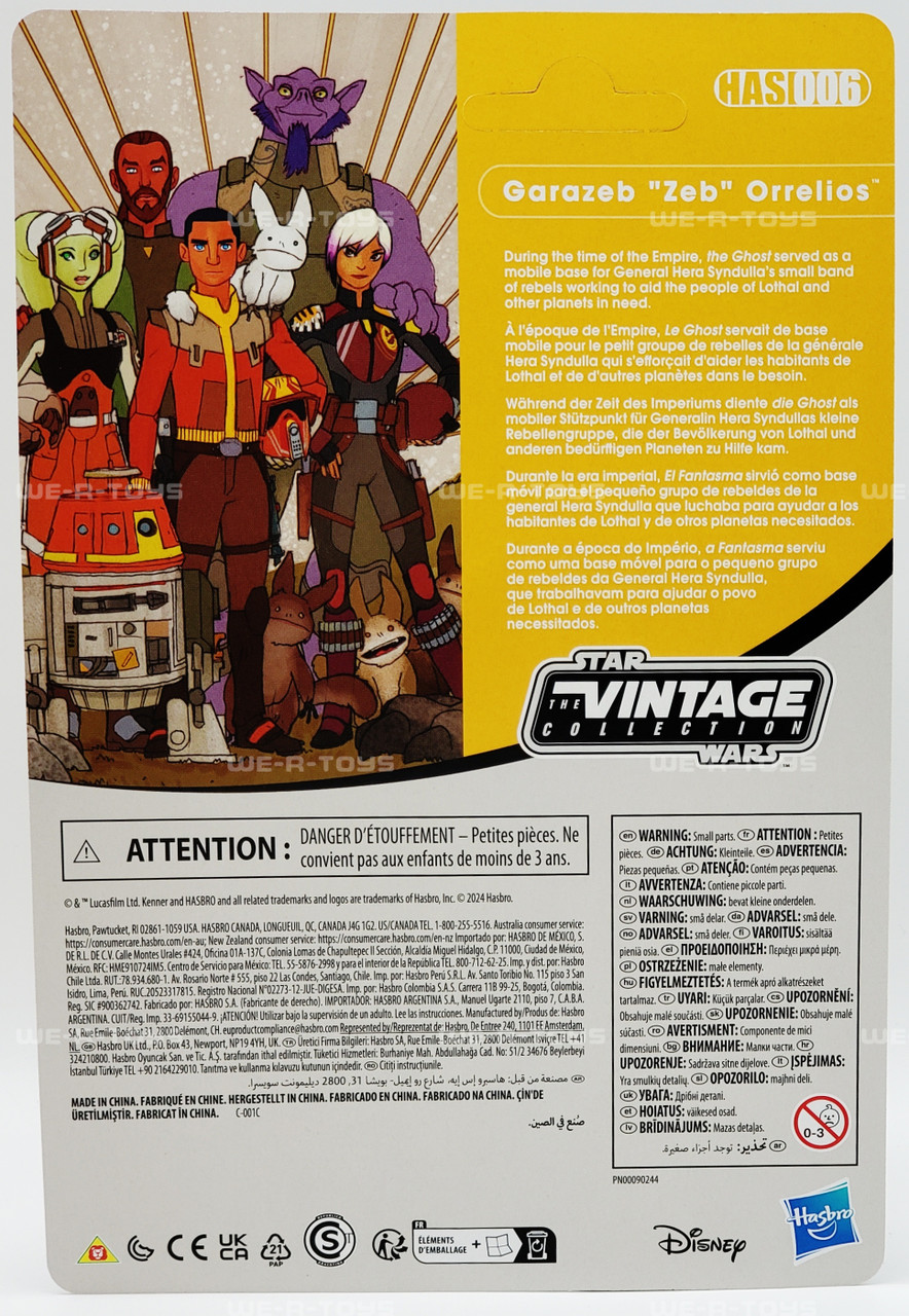 Star Wars The Vintage Collection Garazeb Zeb Orrelios Figure