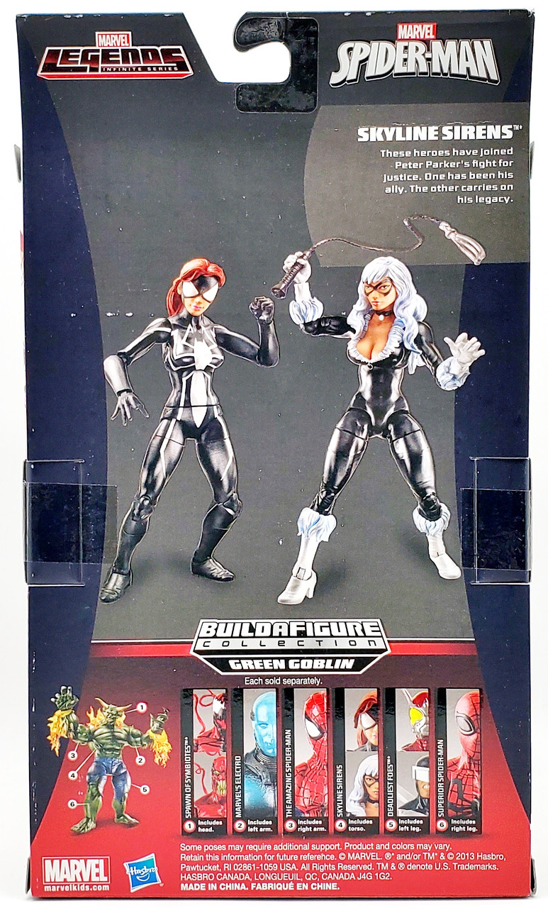 Marvel Legends Infinite Series Spider-Man Skyline Sirens