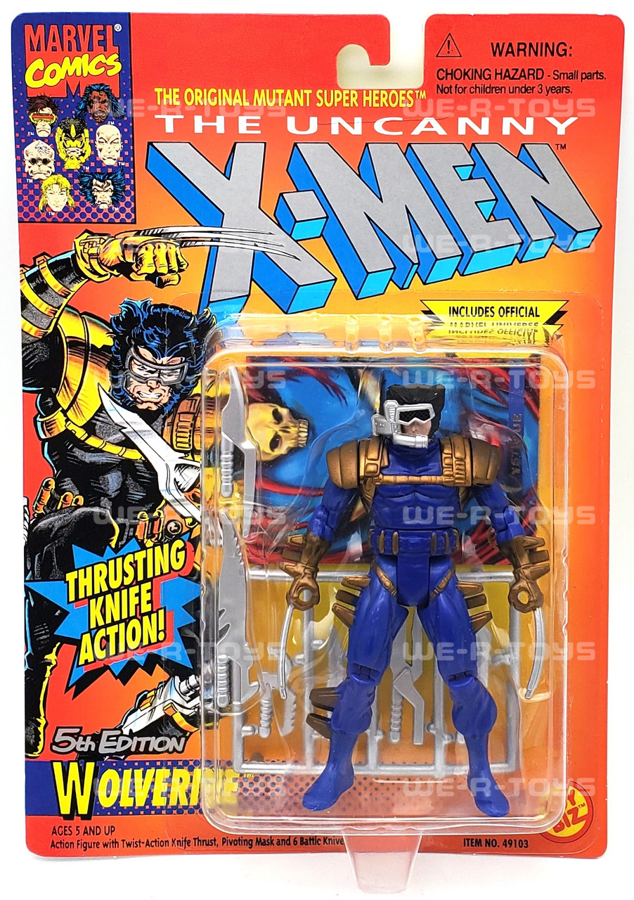 Marvel the Uncanny X-Men Wolverine 5th Edition Figure Blue Variant