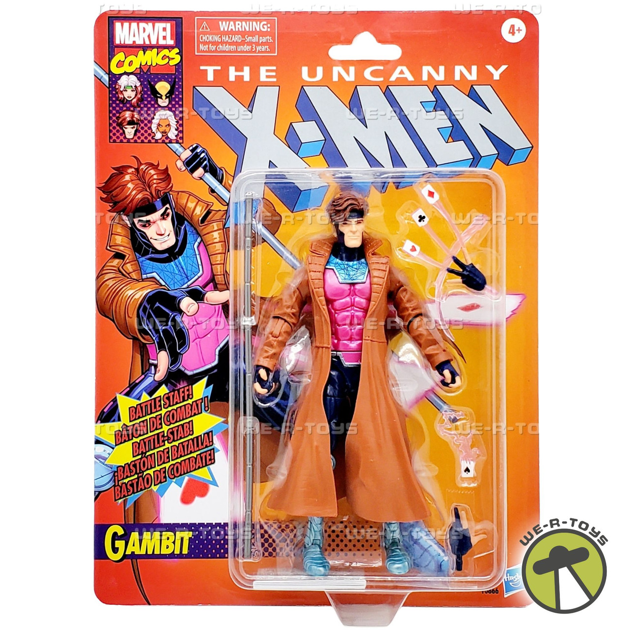 Marvel Comics The Uncanny X-Men Retro Collection Gambit Figure 2020 ...