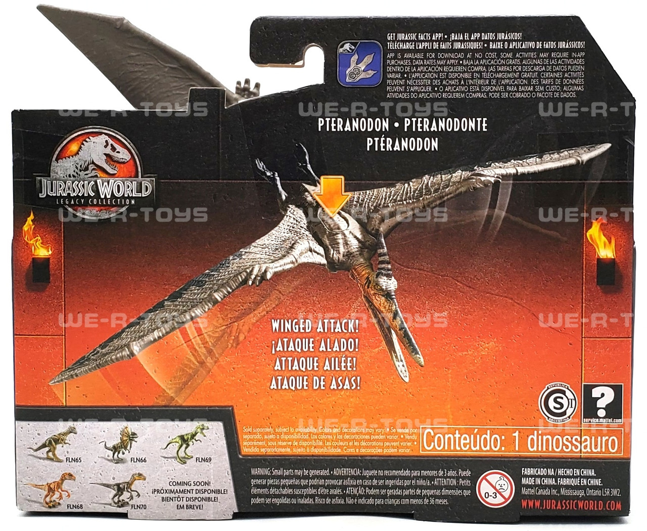 Jurassic World Legacy Collection Pteranodon Dinosaur Figure 2017