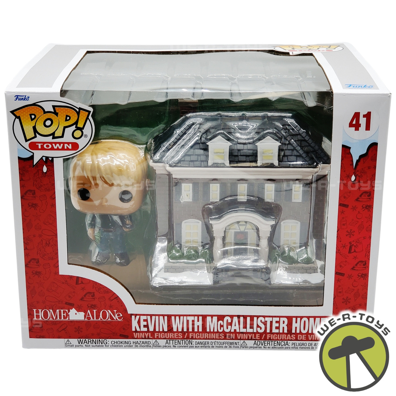 Funko POP Town #41 Home Alone Kevin with McCallister Home