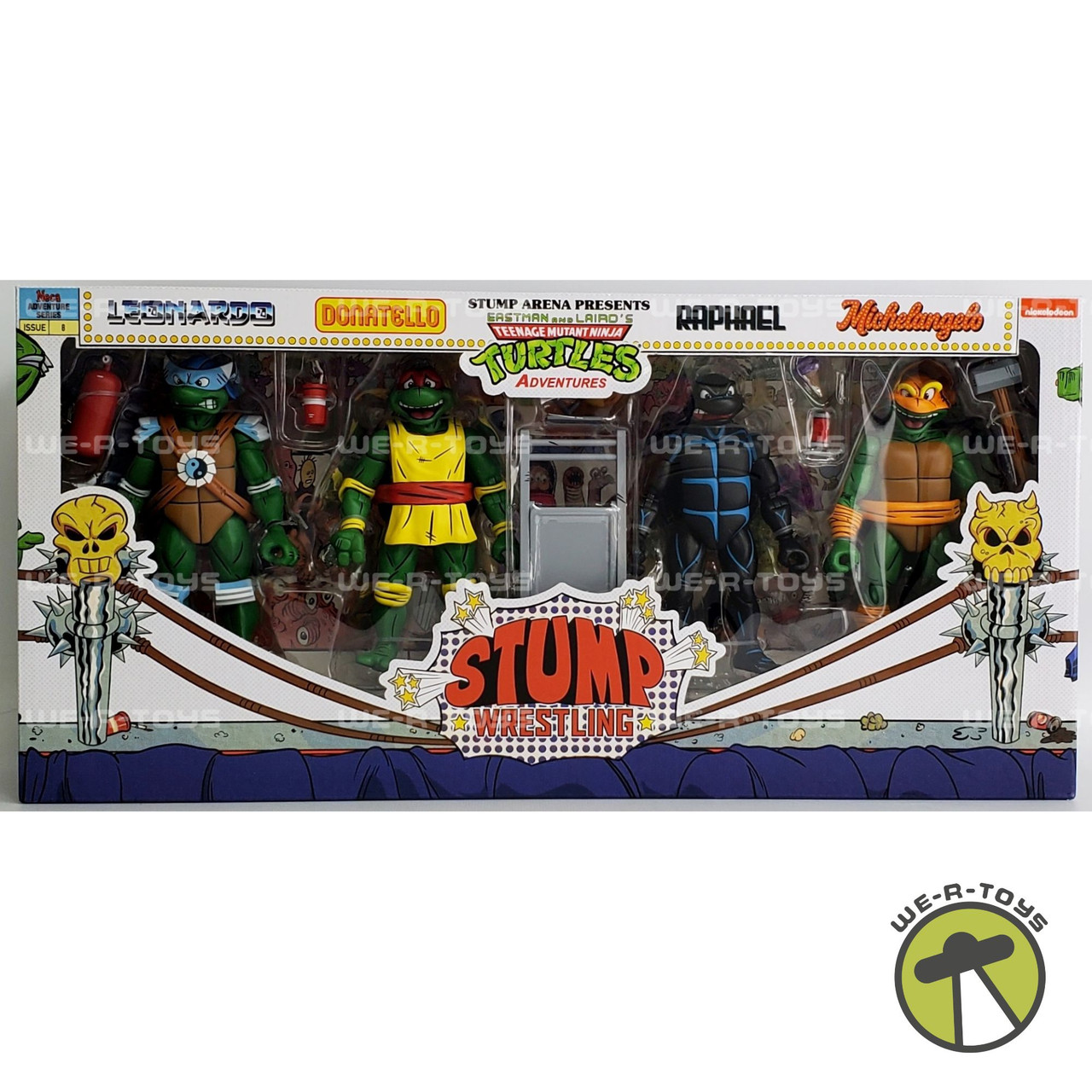 TMNT Adventures Stump Wrestling Action Figures Adventure