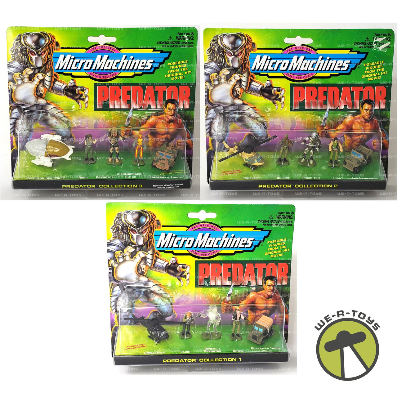 プレデター・トランスフォーミング　アクションセット Micro Machines PREDATOR Transforming Action Set プレデター