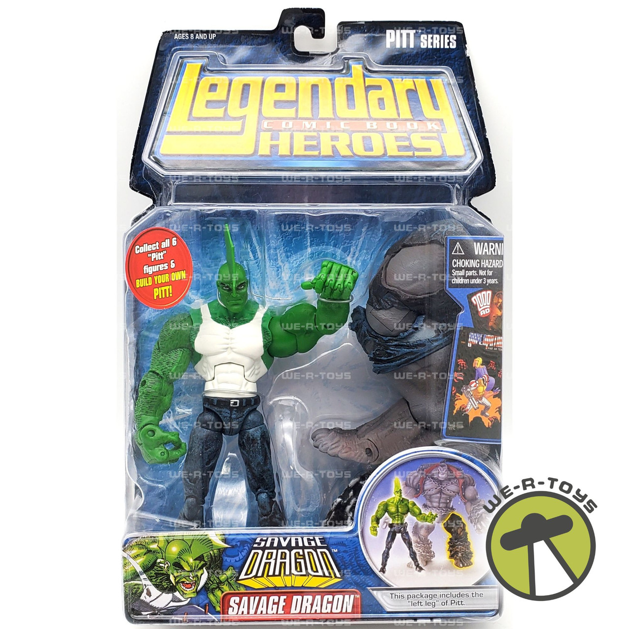 Legendary Comic Book Heroes Savage Dragon Action Figure PITT