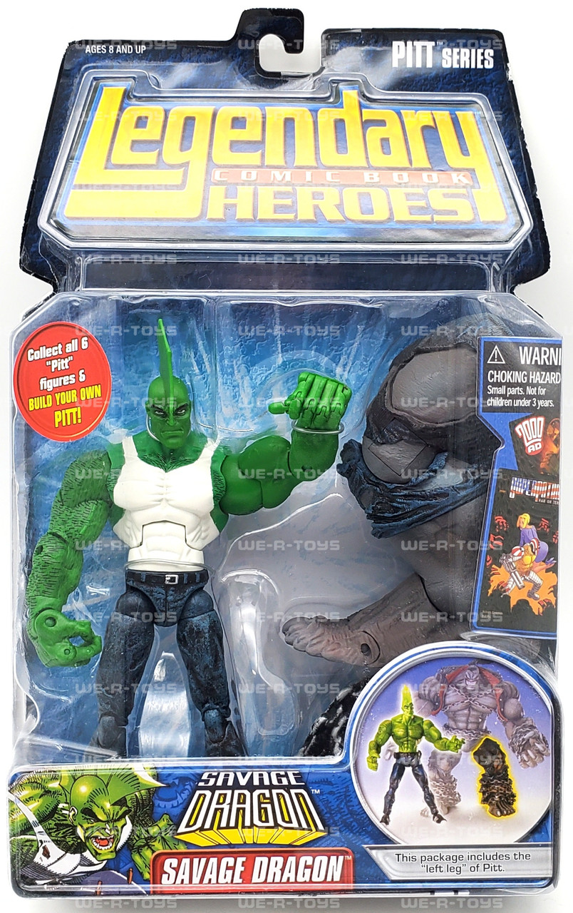 Legendary Comic Book Heroes Savage Dragon Action Figure PITT