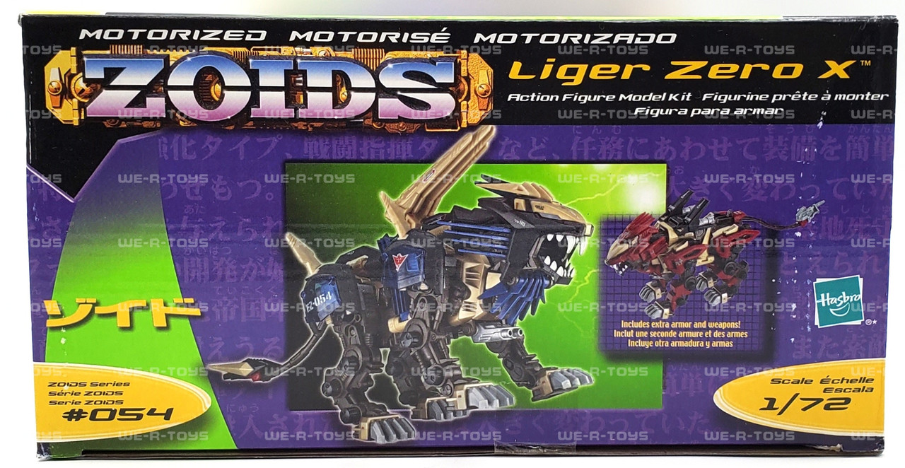 Zoids Series 054 Liger Zero X Action Figure Model Kit 2002