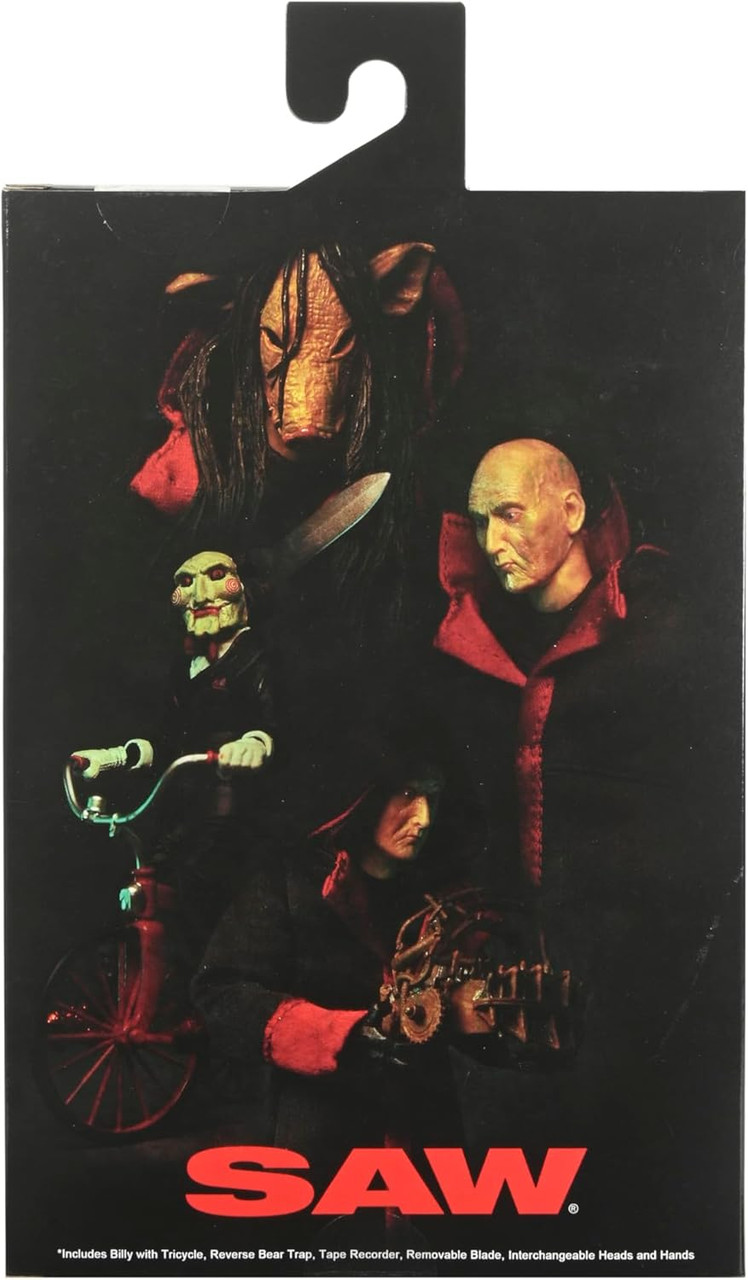 Saw Ultimate Jigsaw Killer Black Robe 7 Inch Action Figure