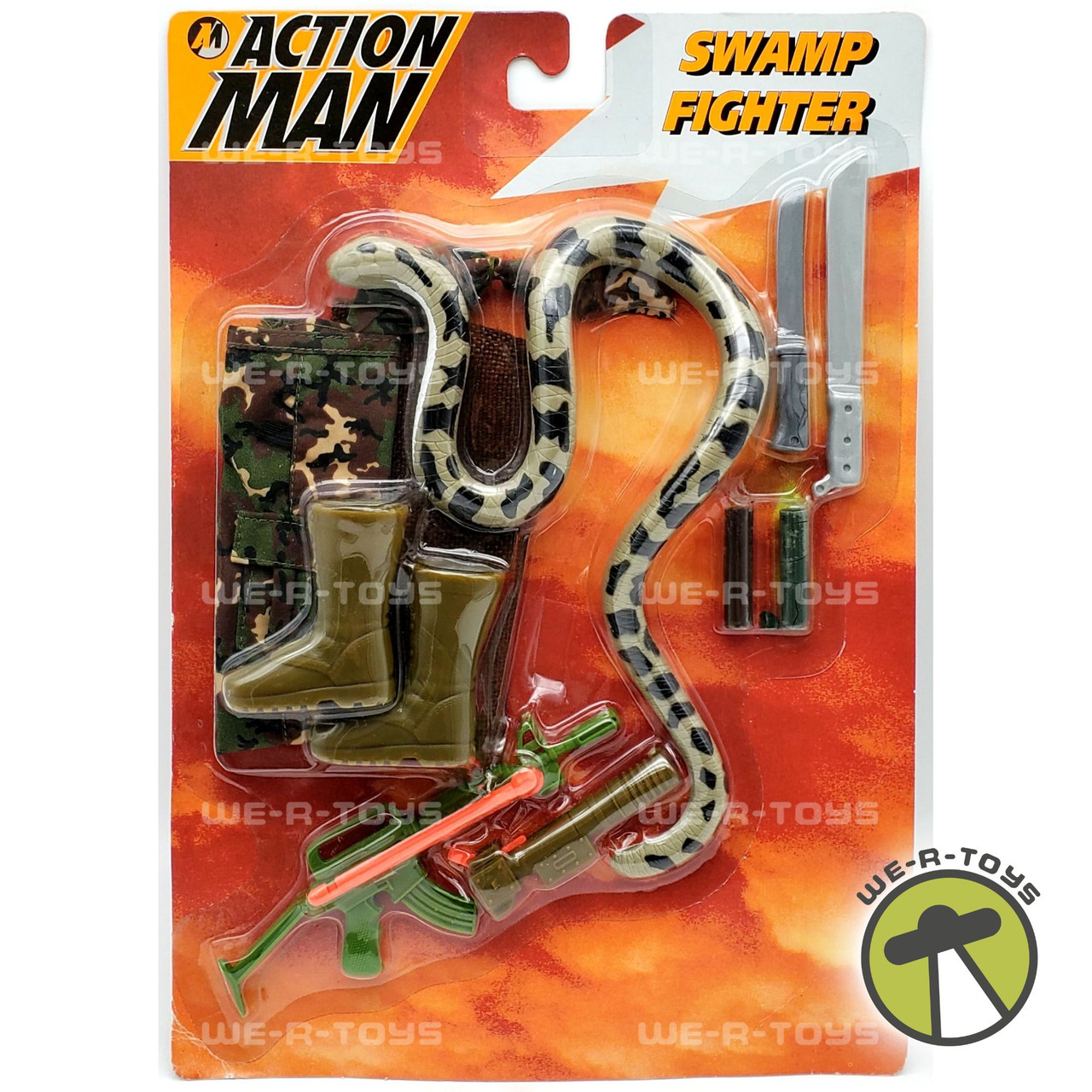 Action Man Swamp Fighter Accessory Set 1995 Hasbro #12809 - We-R-Toys