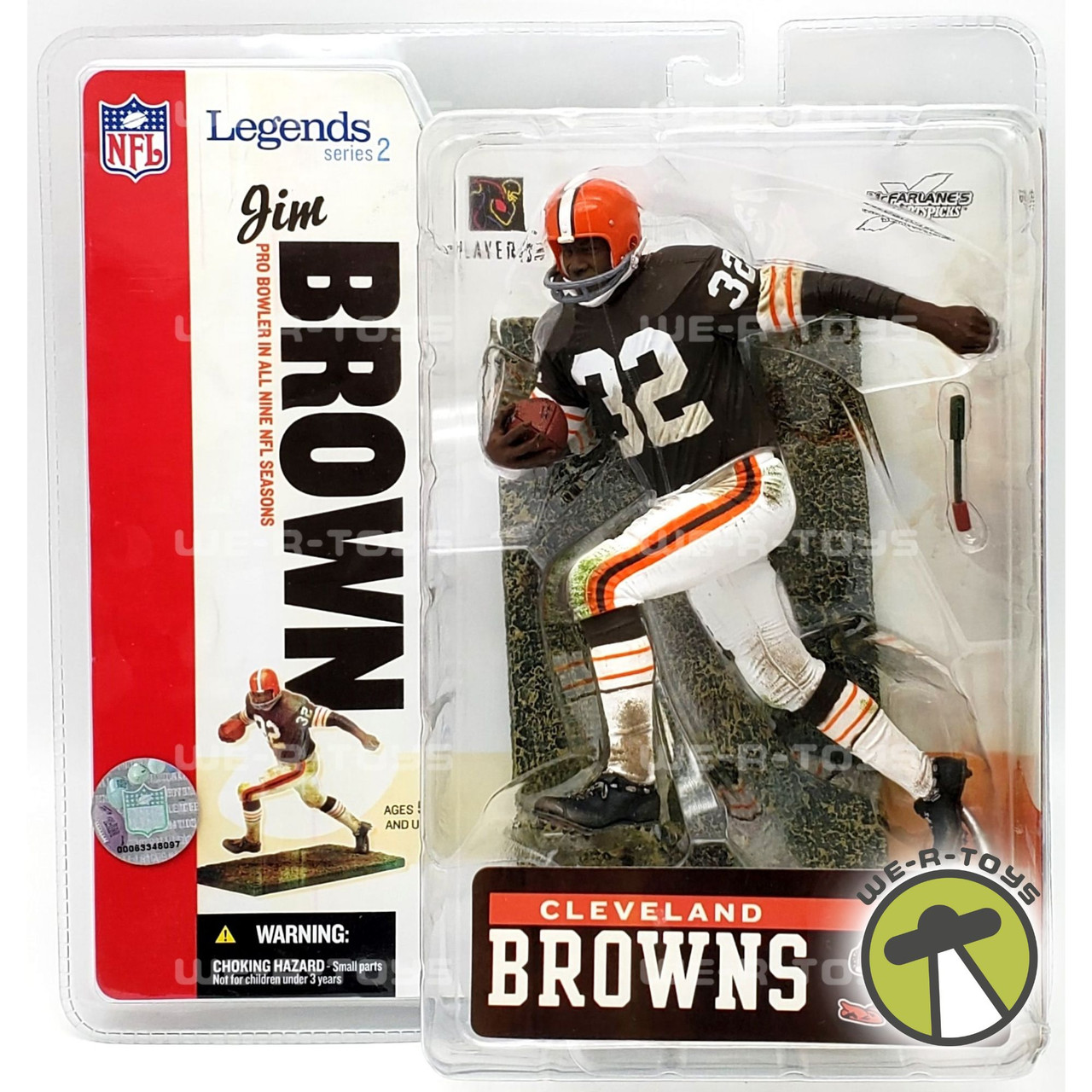 NFL Jim Brown Cleveland Browns Legends Series 2 Figure 2006