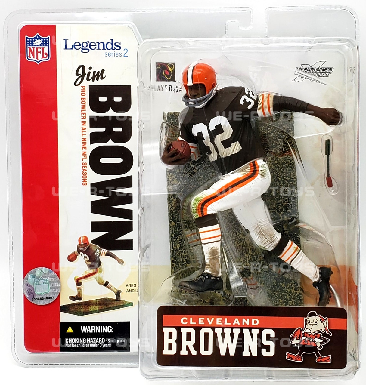 NFL Jim Brown Cleveland Browns Legends Series 2 Figure 2006