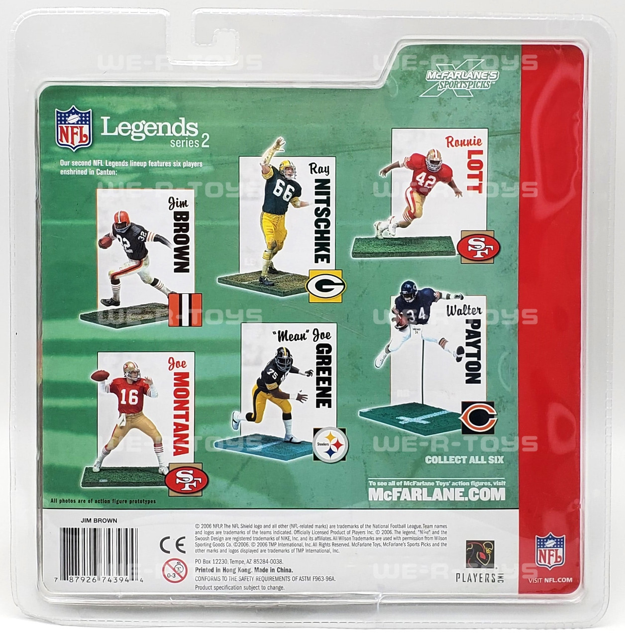 NFL Jim Brown Cleveland Browns Legends Series 2 Figure 2006