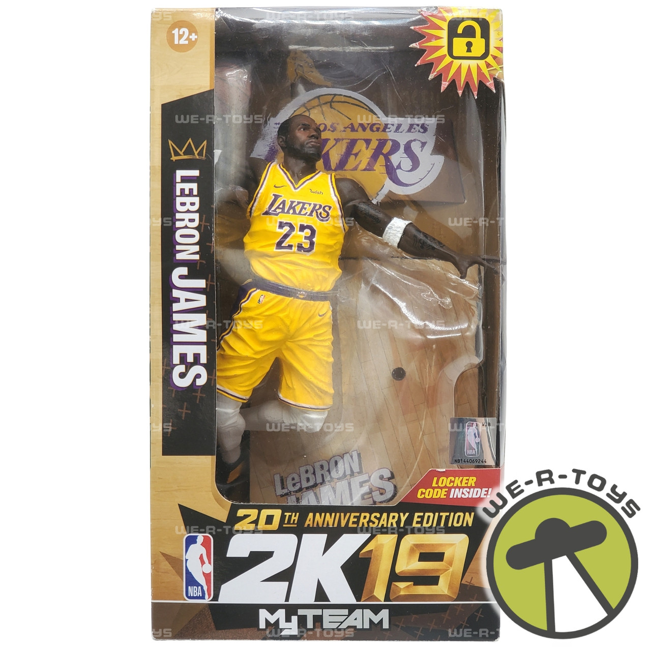 NBA Los Angeles Lakers Lebron James Action Figure 2018