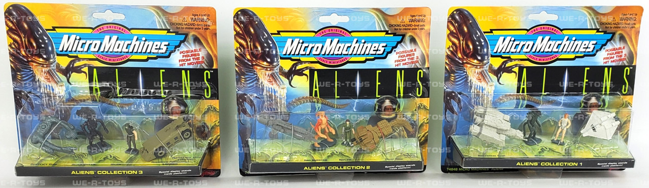 Micro Aliens Machines Collection 0 1 Galoob | in eBay Set Nostromo