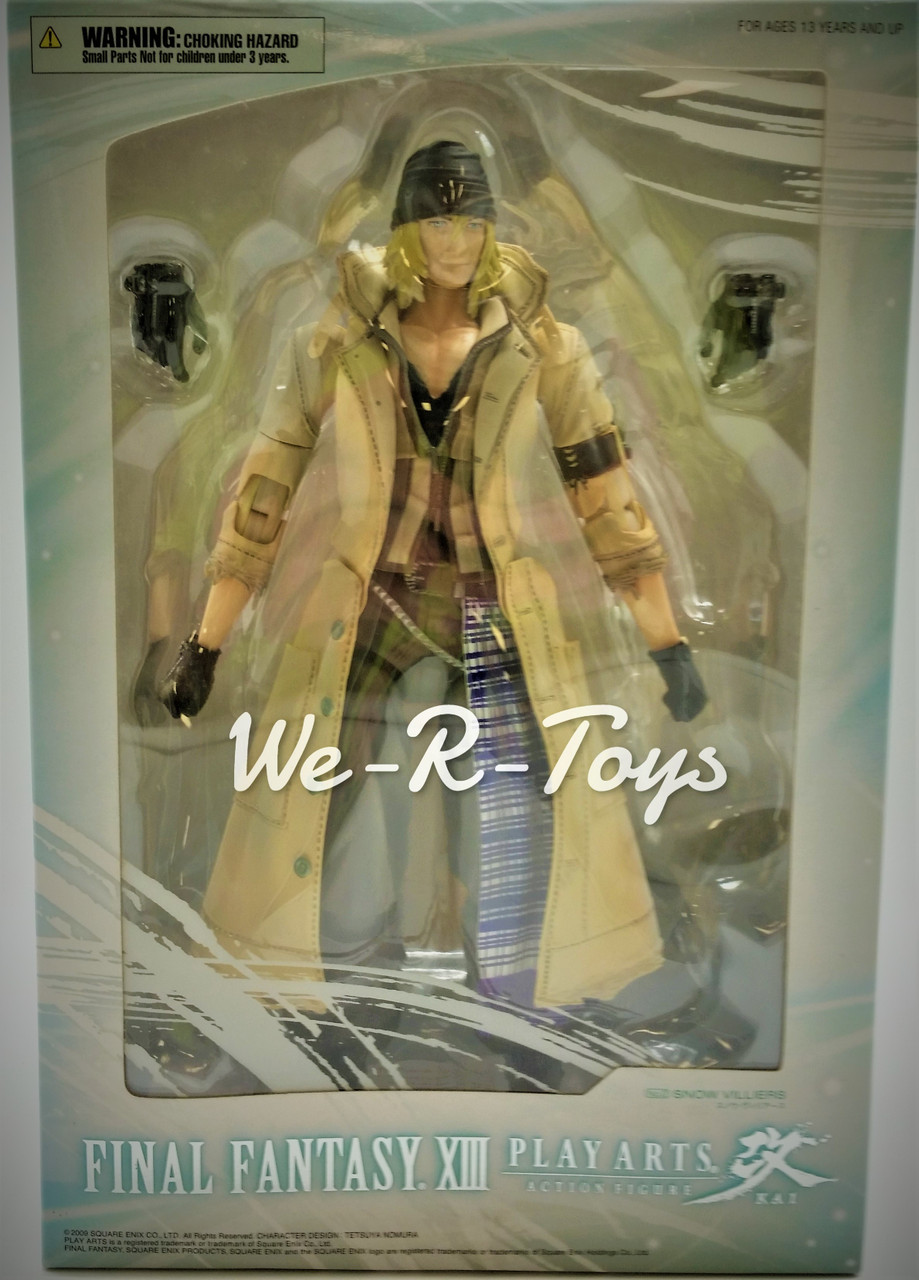 Final Fantasy XIII - No.2 Snow Villiers Action Figure (Play Arts