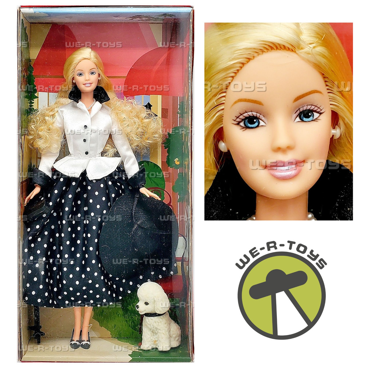 Talk of the Town Barbie Doll with Dog 2003 Mattel B6376 - We-R-Toys