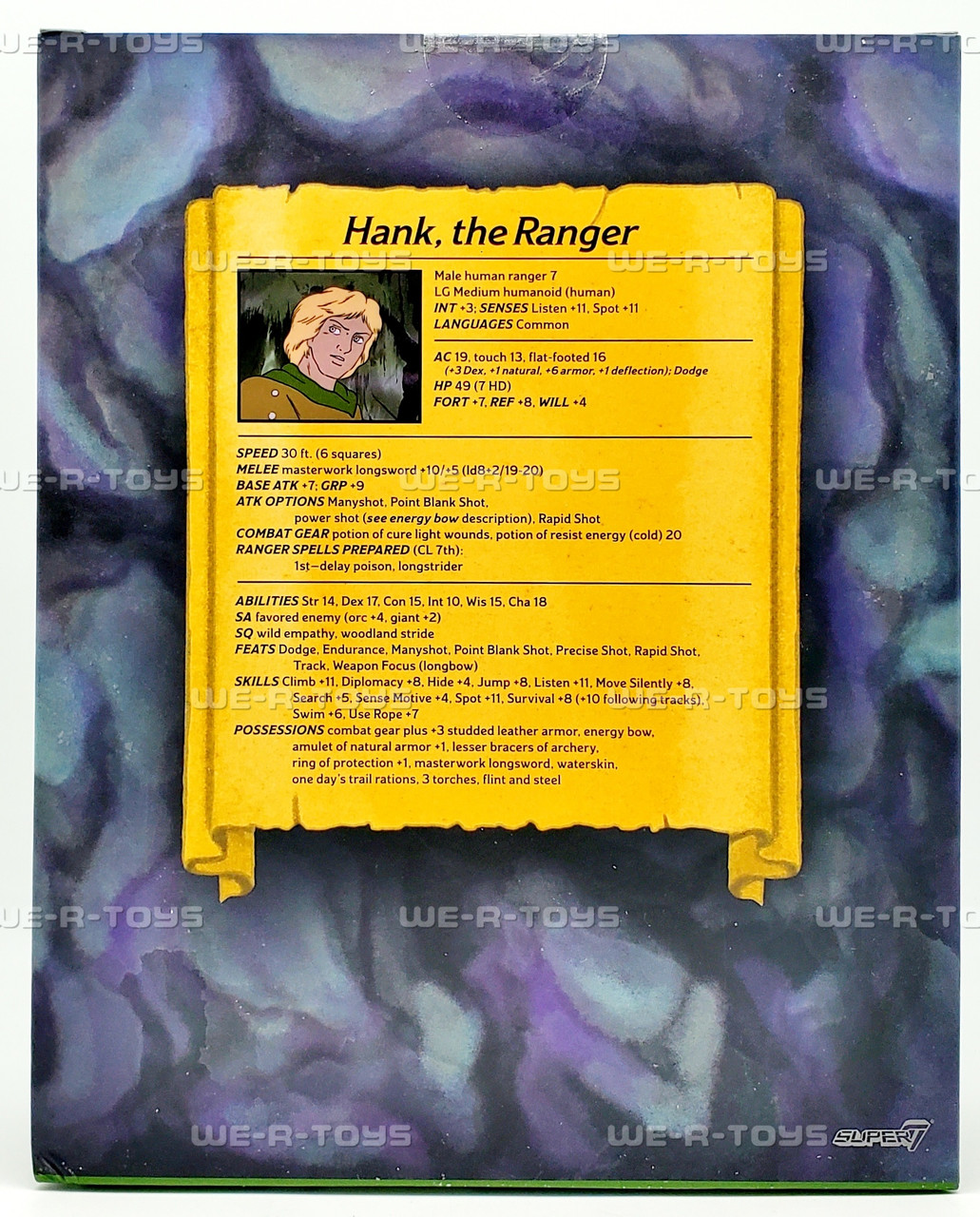 Dungeons & Dragons ULTIMATES! Hank The Ranger Action Figure 2024