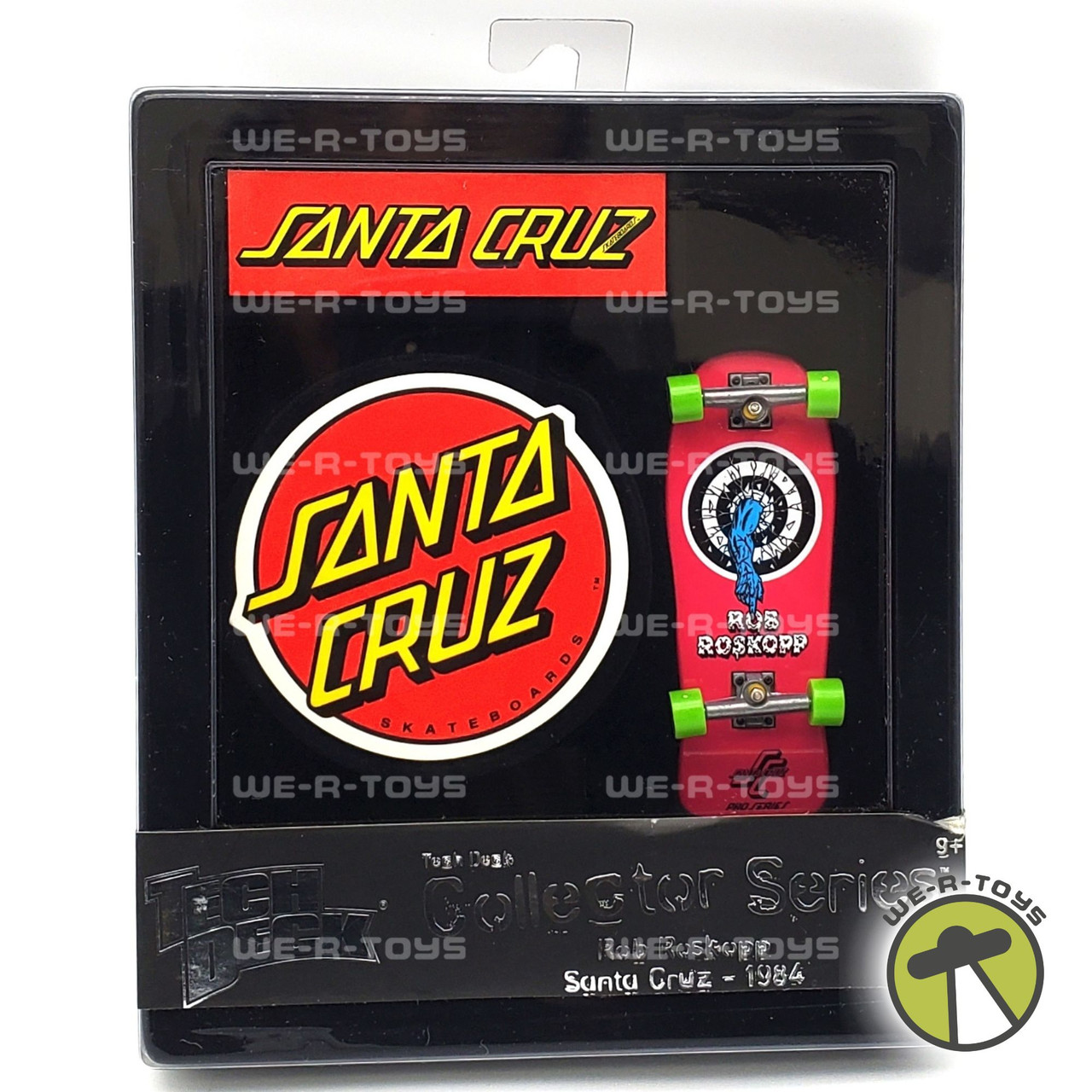 Tech Deck Collector Series Santa Cruz Rob Skateboard Roskopp 1984 