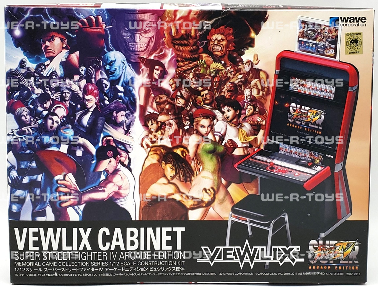 Vewlix Cabinet Super Street Fighter IV Arcade Edition Construction