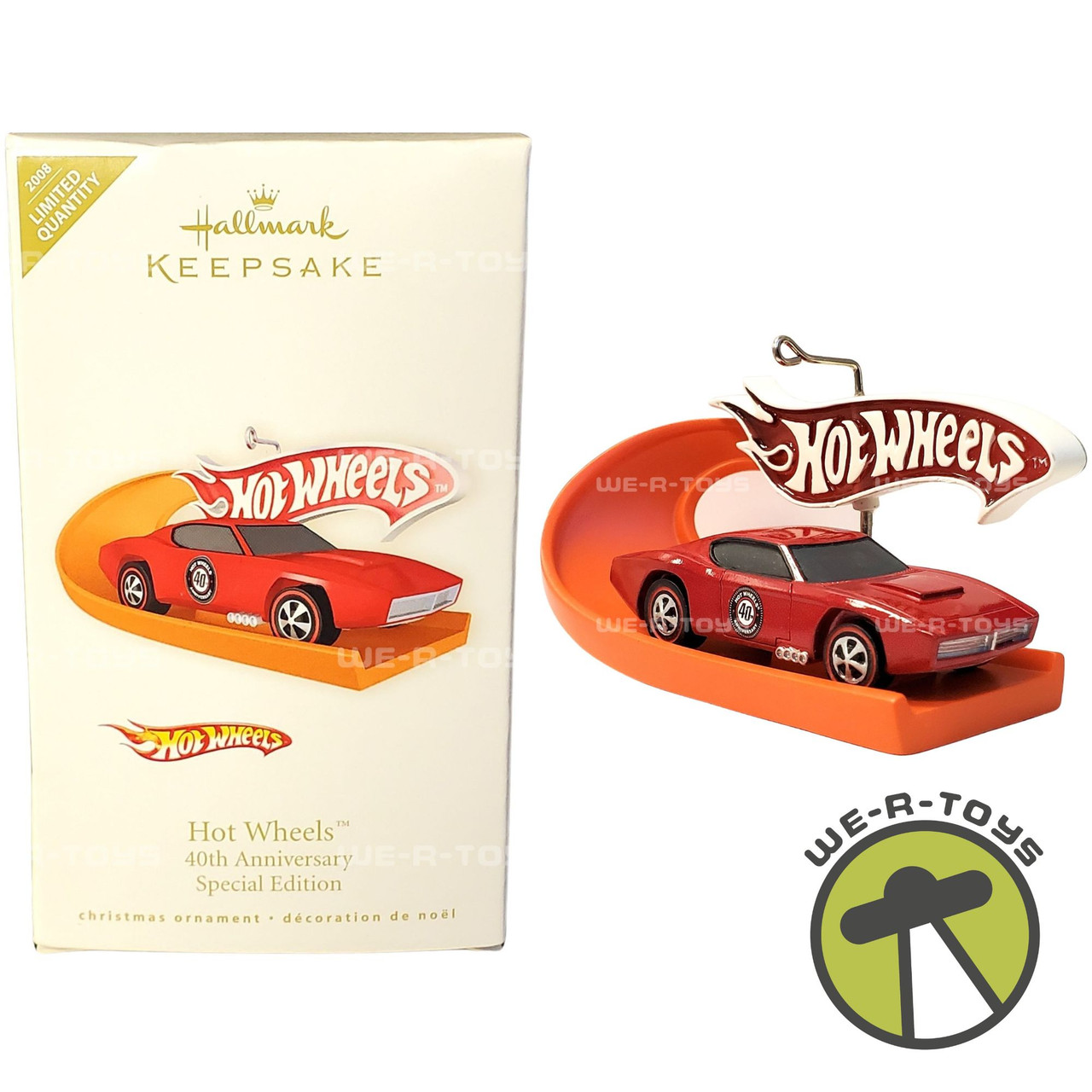 Hot Wheels 40th Anniversary Special Edition Ornament 2008 Hallmark
