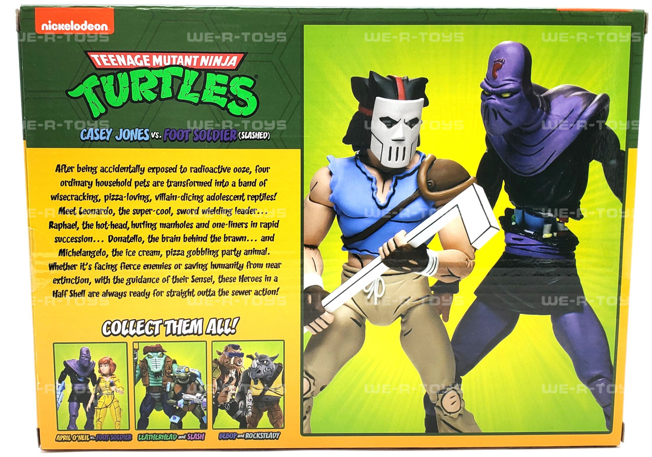 Teenage Mutant Ninja Turtles Casey Jones vs. Slashed Foot