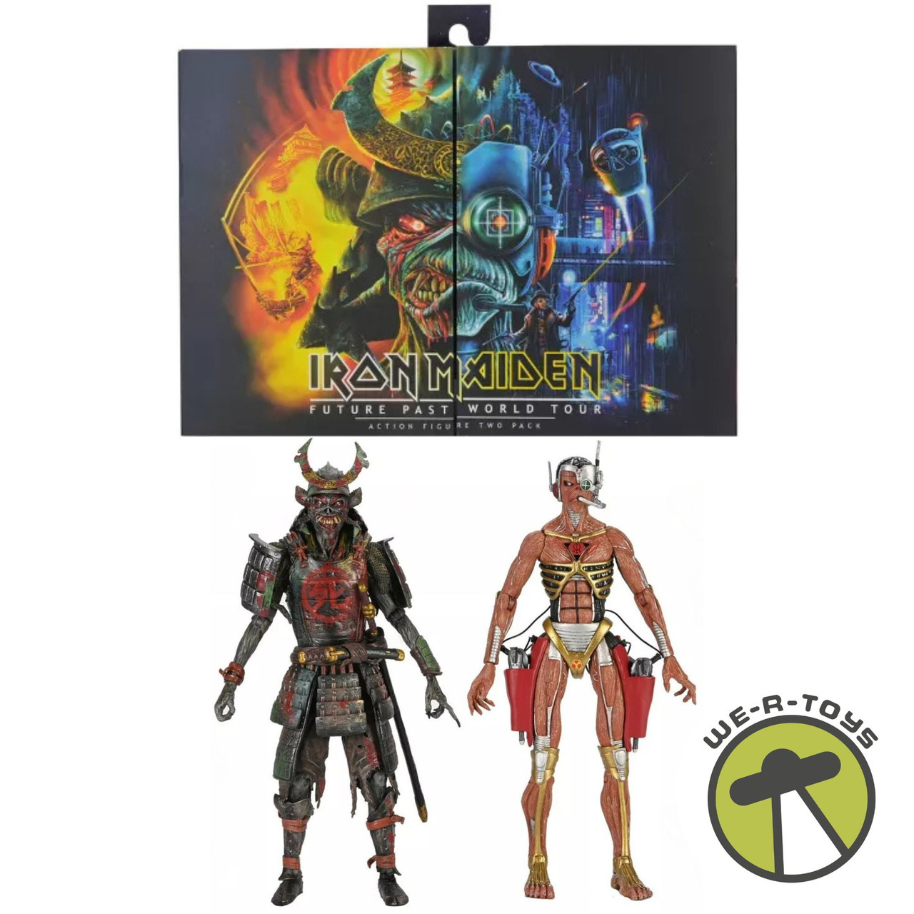 Iron Maiden Ultimate Future Past World Tour 2 Pack 7 Inch Action