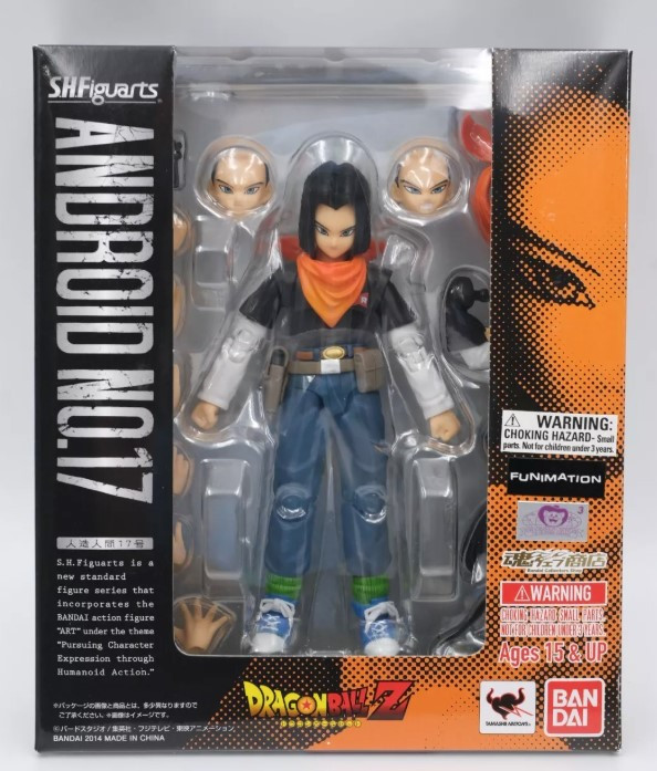 S.H. Figuarts Dragon Ball Z Android 17 Event Exclusive Color